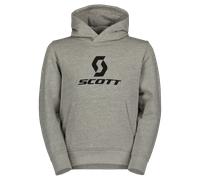Scott - Kid's Hoody Icon - Hoodie, Gr. 164, grau (GreyMelange)