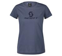 Scott Icon Damen Freizeit T-Shirt metal blau 2024 XS (34/36)