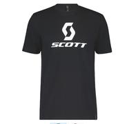 Scott T-Shirt Icon S/S Kurzarm Casual Herren Schwarz Größe M