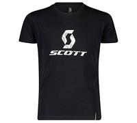 Scott JRS 10 Icon SS T-Shirt, Schwarz, 152 Unisex Kinder, Schwarz, 152 cm