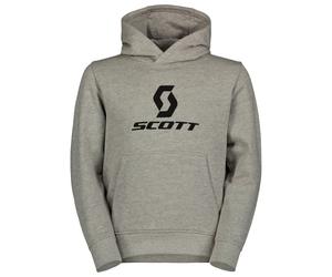 Scott - Kid's Hoody Icon - Hoodie, Gr. 128, grau (GreyMelange)