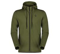 Scott Ms Tech Zip Sweatshirt für Herren, Grün (fir Green), XL
