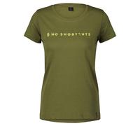 Scott No Shortcuts Damen Freizeit T-Shirt fir grün 2023 M (38/40)