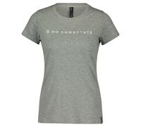 Scott No Shortcuts Damen Freizeit T-Shirt melange grau 2025 - Größe: M (38/40)