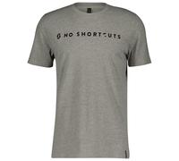 Scott - No Shortcuts S/S - T-Shirt, Gr. L, grau (LightGreyMelange)