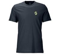 Scott - Tee Backprint S/S - T-Shirt, Gr. M, blau (DarkBlue)