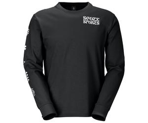 Scott - Tee Graphic L/S - Longsleeve, Gr. S, schwarz (Black)