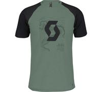 Scott Tee M's Icon Raglan SS haze green/black (7771) XL