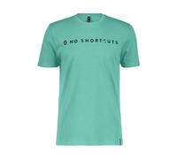 Scott Tee M's No Shortcuts SS miami green (7997) L
