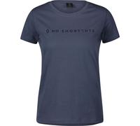 Scott Tee W's No Shortcuts SS metal blue (7377) XS