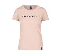 Scott No Shortcuts Kurzarm-t-shirt S Sugar Pink