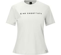 Scott Tee W's No Shortcuts SS white (0002) M