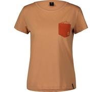 Scott Tee W's Pocket SS rose beige (7526) XS
