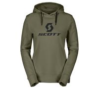 Scott W Icon L/ls Hoody, Hay Green / S, Damen Hoody