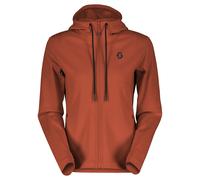 Scott W Tech Zip Hoody, Earth Red / S, Damen Hoody