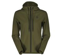 Scott W Tech Zip Hoody, Fir Green / S, Damen Hoody