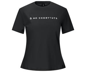Scott - Women's Tee No Shortcuts S/S - T-Shirt, Gr. M, schwarz (Black)