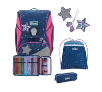 Scout Alpha Schulranzen-Set 4-teilig blau
