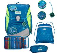 Scout Alpha Schulranzen-Set 4 tlg. DIN Deep Sea
