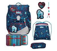 Scout Alpha Schulranzen-Set 4tlg. blau