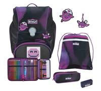 Scout Alpha Schulranzen-Set 4tlg Pink Pixel