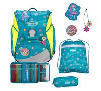 Scout Alpha Schulranzen-Set 4 tlg. DIN Little Flowers