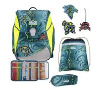 Scout Schulranzen-Set Alpha – 4‑teilig – Action