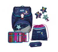 Scout Schulranzen-Set Alpha Blue Star, 4-teilig