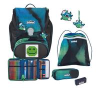 SCOUT Der echte Alpha Set Movie Star Blue Pixel Set 5-teilig, ca. 20 l Volumen, ca. 1.350 g Gewicht (ohne abnehmbare Elemente)