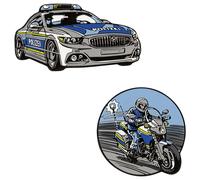 Scout Funny Snaps Move - Anhänger 2er Set (Blue Police)