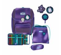Scout Genius Schulranzen-Set 4tlg Purple Magic