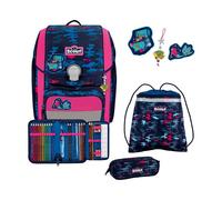 Scout Genius Schulranzen-Set 4-teilig blau