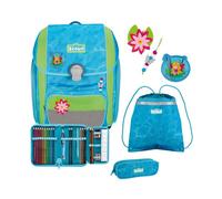 Scout Genius Schulranzen-Set 4-teilig blau