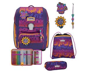 Scout Genius Schulranzen-Set 4-teilig pink