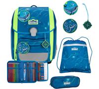 Scout Genius Schulranzen-Set 4 tlg. DIN Deep Sea