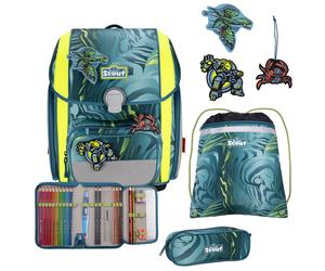 Scout Genius Schulranzen-Set 4tlg Action