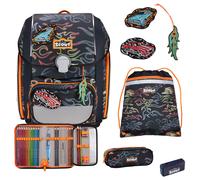 Scout Genius Set Safety Light Flames Schulrucksack