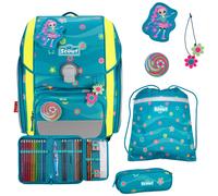 Scout Genius Schulranzen-Set 4tlg Little Flowers