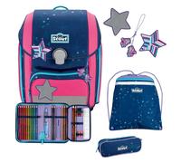 Scout Genius Schulranzen-Set 4tlg Pretty Star