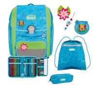 Scout Genius Schulranzen-Set 4 teilig DIN Water Lily