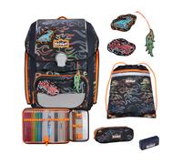 Scout Genius Set Safety Light Flames Schulrucksack