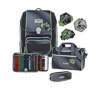 Scout Genius Superflash Black Spider 4tlg. Schulranzenset