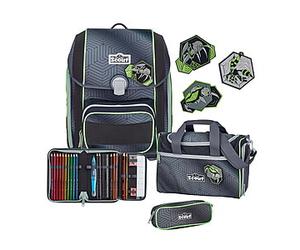 Scout Genius Superflash Black Spider 4tlg. Schulranzenset