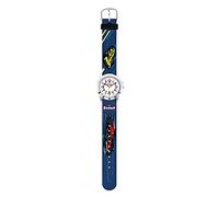 Scout Jungen Analog Quarz Uhr mit Kunststoff Armband 280393032, Blau