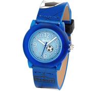 SCOUT Jungen Analog Quarz Uhr mit PU Armband 280305030, Blau