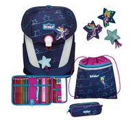 Scout Sunny II Schulranzen-Set 4-tlg. Lightweight Blue Star 2023