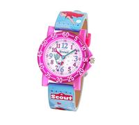 SCOUT Mädchen Analog Quarz Uhr mit Kunststoff Armband 280375032