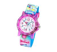 SCOUT Mädchen Analog Quarz Uhr mit Nylon Armband 280375034