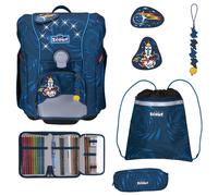 Scout Micro Exklusiv LED - Schulranzen Set 4 tlg. (Rocket Rider)