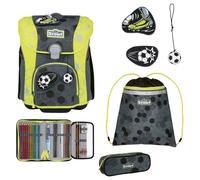 Scout Micro Superflash Extreme Schulranzen Set (4 tlg. ), Soccer Star